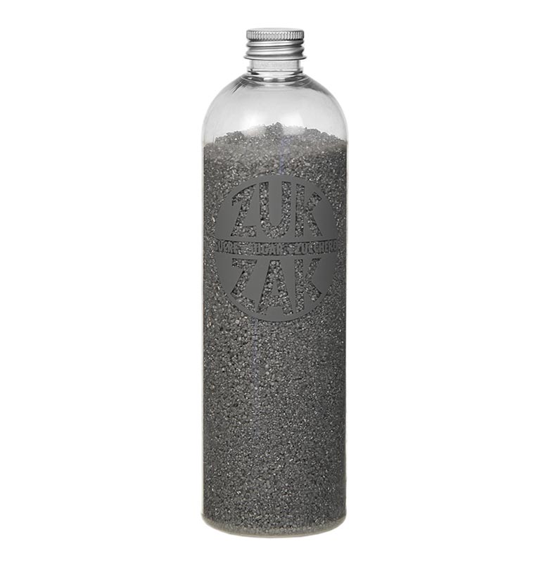 Farbiger Kristallzucker - ZUK ZAK, silber - 450 g - Pe-flasche Farbiger Kristallzucker - ZUK ZAK, silber - 450 g - Pe-flasche