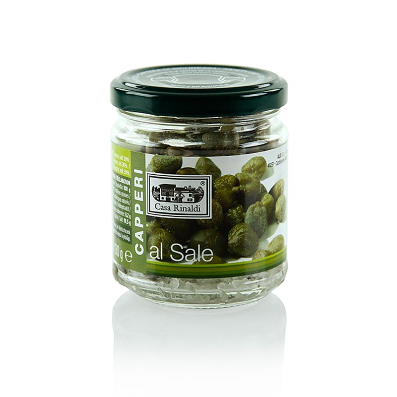 Kapris, i salt, Casa Rinaldi - 130 g - Glas