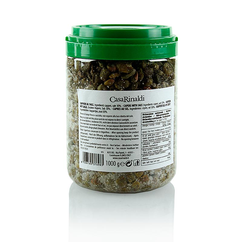Caper, dalam garam, Casa Rinadli - 1kg - Bisa