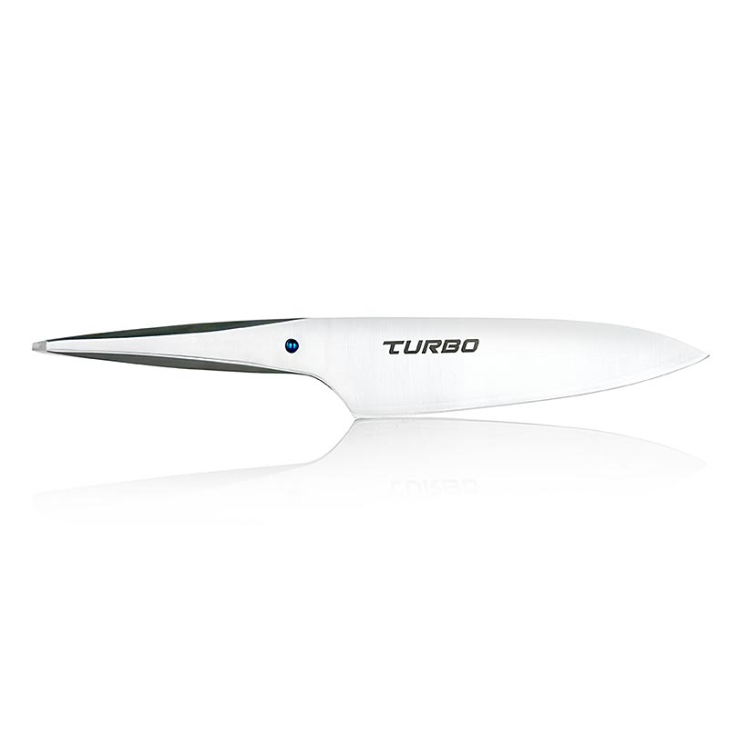 Faca de chef S18 Chroma Turbo com fio de corte KA-SIX, 20 cm - 1 pedaco - caixa Faca de chef S18 Chroma Turbo com fio de corte KA-SIX, 20 cm - 1 pedaco - caixa