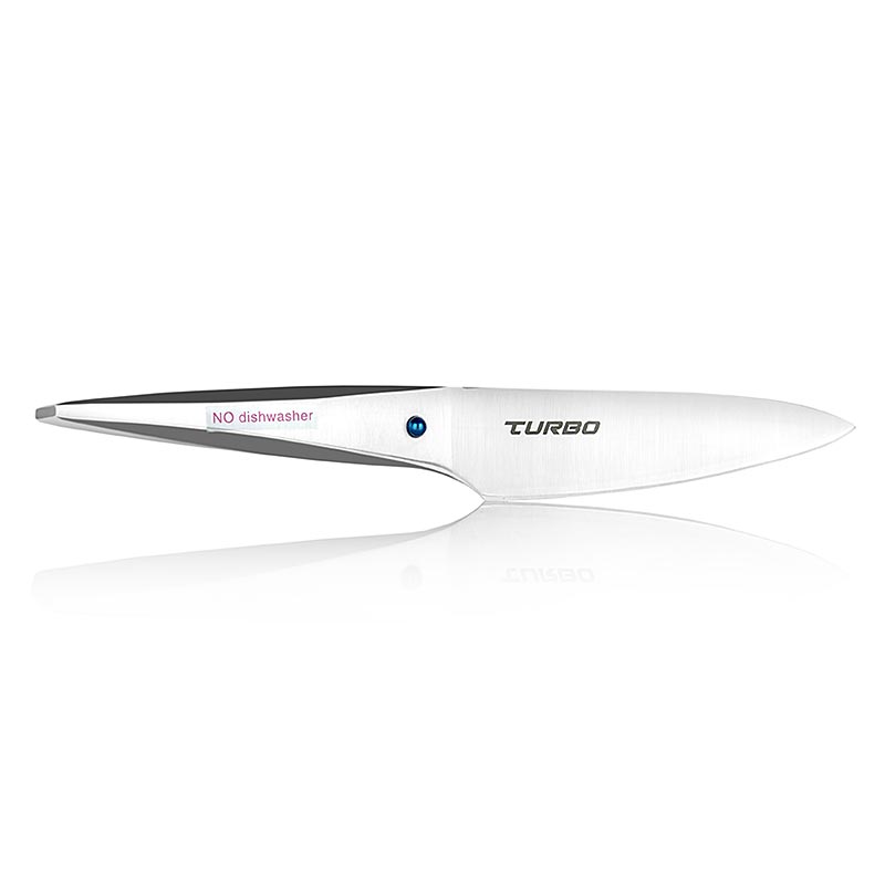 Faca de chef S04 Chroma Turbo com fio de corte KA-SIX, 14,2 cm - 1 pedaco - caixa Faca de chef S04 Chroma Turbo com fio de corte KA-SIX, 14,2 cm - 1 pedaco - caixa