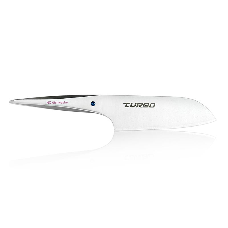 Faca S02 Chroma Turbo Santoku com fio de corte KA-SIX, 17,8 cm - 1 pedaco - caixa Faca S02 Chroma Turbo Santoku com fio de corte KA-SIX, 17,8 cm - 1 pedaco - caixa