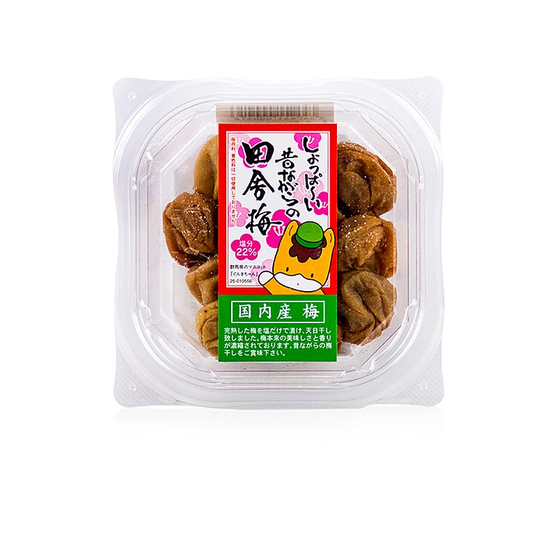 Prugne giapponesi - Umeboshi Inakaume, salate - 120 g - Guscio in PE