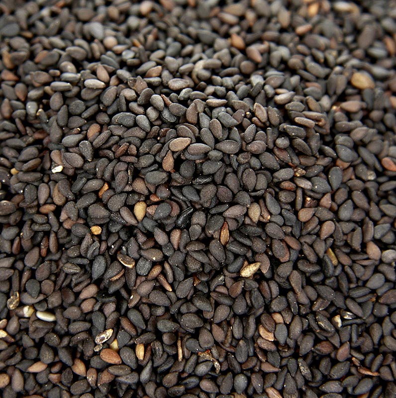 Sesam-Samen, ungeschält, schwarz - 454 g - Beutel Sesam-Samen, ungeschält, schwarz - 454 g - Beutel