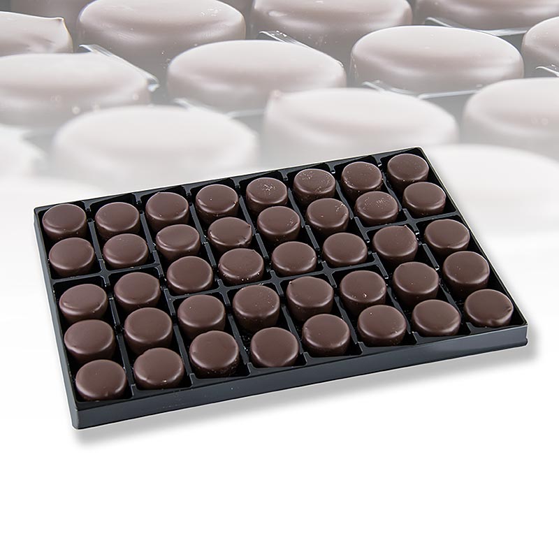 Valrhona Etnao heslihneta - fljotandi fylling fyrir heita / kalda eftirretti - 720g, 40 stykki - Pappi Valrhona Etnao heslihneta - fljotandi fylling fyrir heita / kalda eftirretti - 720g, 40 stykki - Pappi