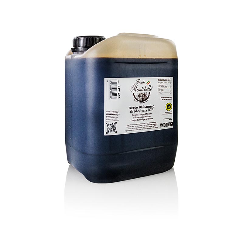 Aceto Balsamico, Fondo Montebello di Modena 8 tahun, (FM01) - 5 liter - kanister Aceto Balsamico, Fondo Montebello di Modena 8 tahun, (FM01) - 5 liter - kanister