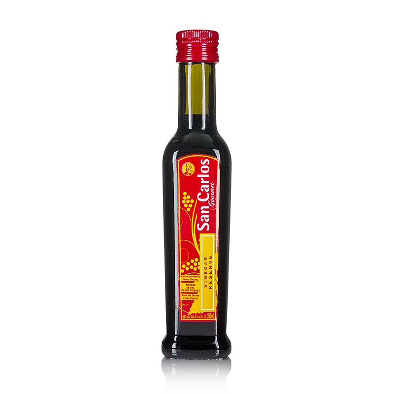 Vinagre balsamic reserva, 5 anys, San Carlos Gourmet - 250 ml - Ampolla