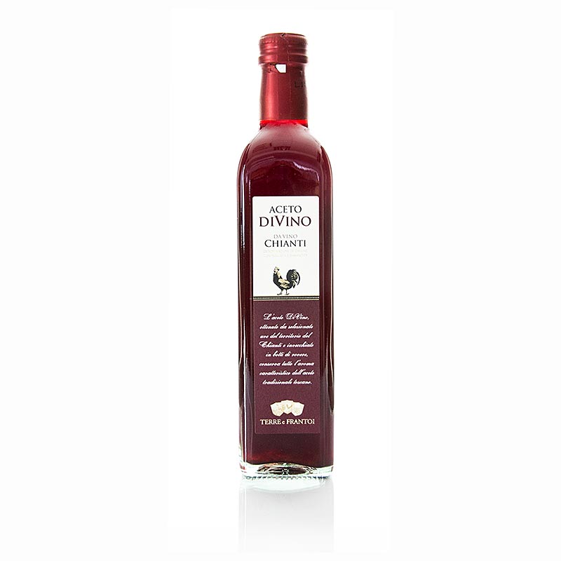 Vinagre de vinho tinto, Chianto Classic, Gonnelli - 500ml - Garrafa