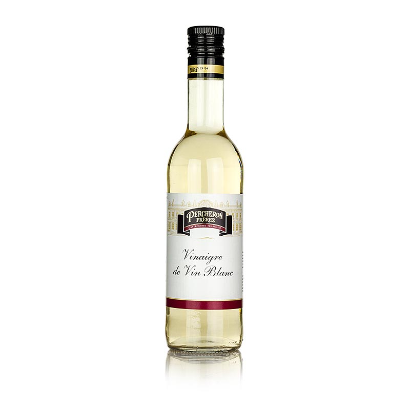 Vinagre de vi blanc, 6% acid, Percheron - 500 ml - Ampolla