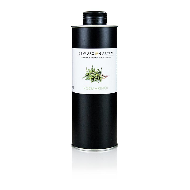 Spice Garden Olio di rosmarino in olio di colza - 500 ml - bottiglia di alluminio