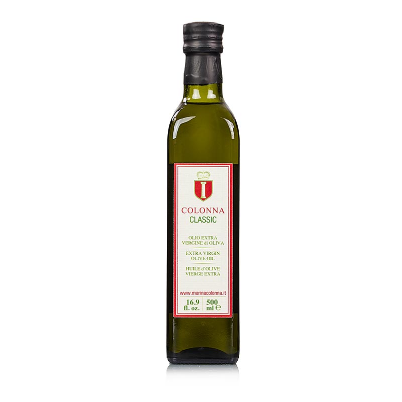Minyak zaitun extra virgin, Marina Colonna Classic Blend, berbuah halus - 500ml - Botol Minyak zaitun extra virgin, Marina Colonna Classic Blend, berbuah halus - 500ml - Botol