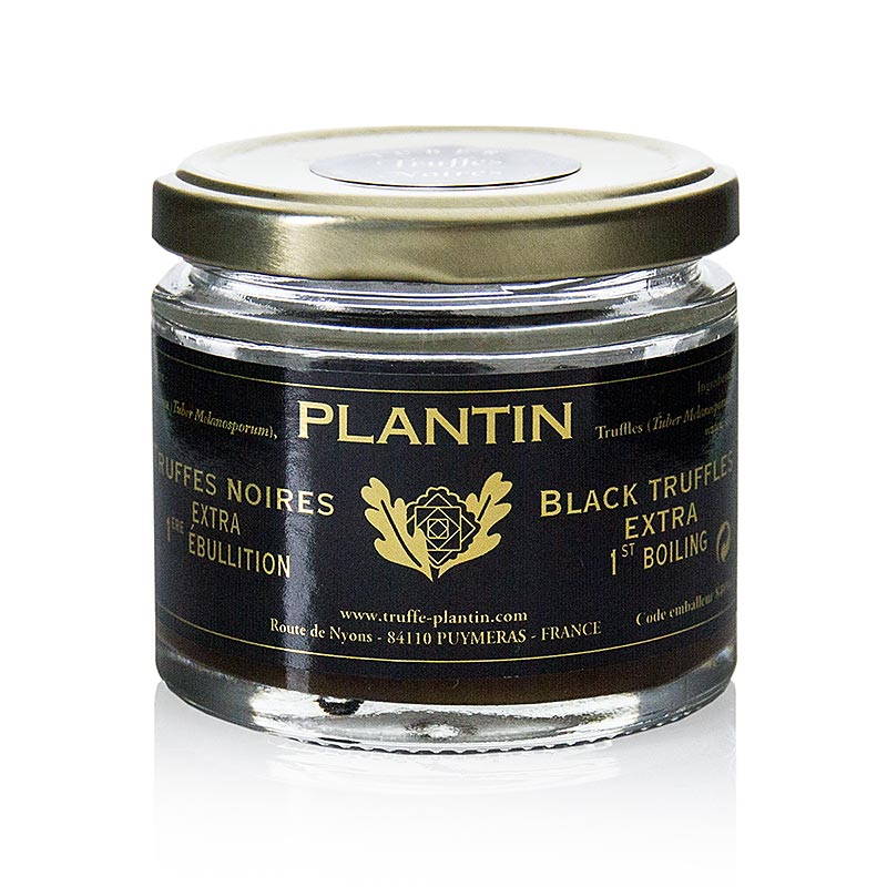 Truffle mulia musim dingin ekstra, truffle utuh, bulat, Plantin - 50 gram - Kaca