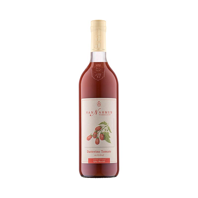 van Nahmen - jus tomato Datterino, 100% jus langsung - 750ml - Botol van Nahmen - jus tomato Datterino, 100% jus langsung - 750ml - Botol