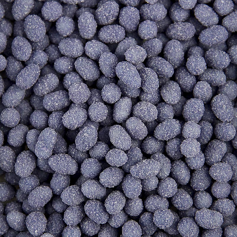 Aidot laventelin kukkahelmet, violetit, kiteytyneet, syotavat - 1 kg - Pahvi