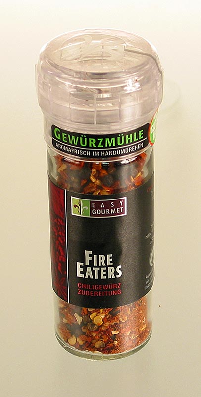 Gourmet-Gewürzmühle Fire Eaters, Easy Gourmet - 46 g - Mühle Gourmet-Gewürzmühle Fire Eaters, Easy Gourmet - 46 g - Mühle