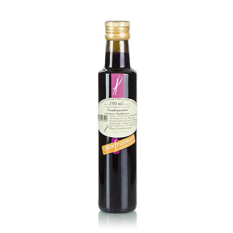 Churfranken Grape Magic, Reducao de Mosto de Uva, Old Spice Office, Ingo Holland - 250ml - Garrafa