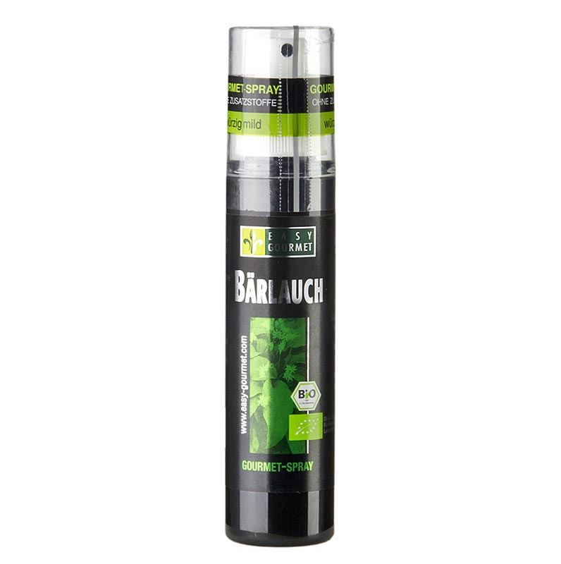 Gourmet Spray Bärlauch, Easy Gourmet, BIO-zertifiziert - 125 ml - Spraydose Gourmet Spray Bärlauch, Easy Gourmet, BIO-zertifiziert - 125 ml - Spraydose