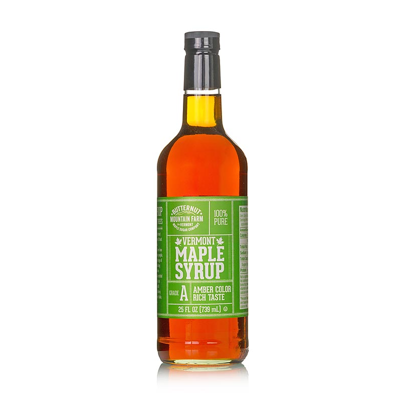 Jarabe de arce - Ambar, Vermont - 739ml - Botella