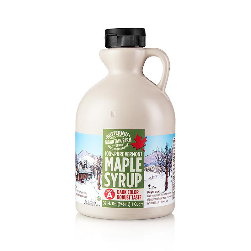 Sirap Maple - Dark Robust, Vermont - 946ml - Pe-kanist. Sirap Maple - Dark Robust, Vermont - 946ml - Pe-kanist.