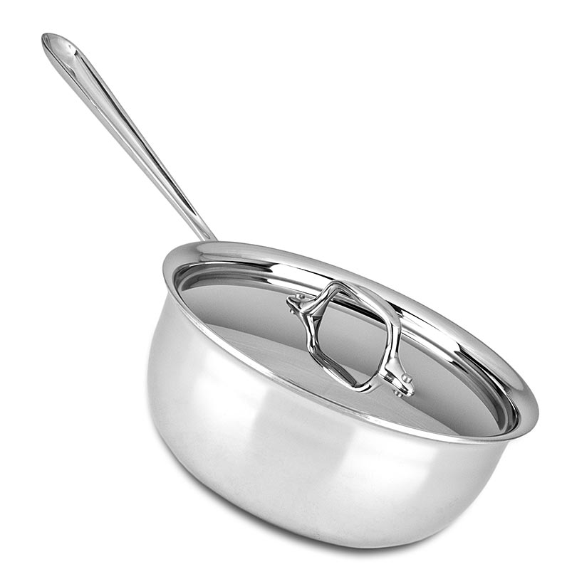 ALL-CLAD - Sauteuse, konisch, mit Deckel, Induktion, STAINLESS® (Edelstahl) - 25,4 cm Ø - Karton ALL-CLAD - Sauteuse, konisch, mit Deckel, Induktion, STAINLESS® (Edelstahl) - 25,4 cm Ø - Karton