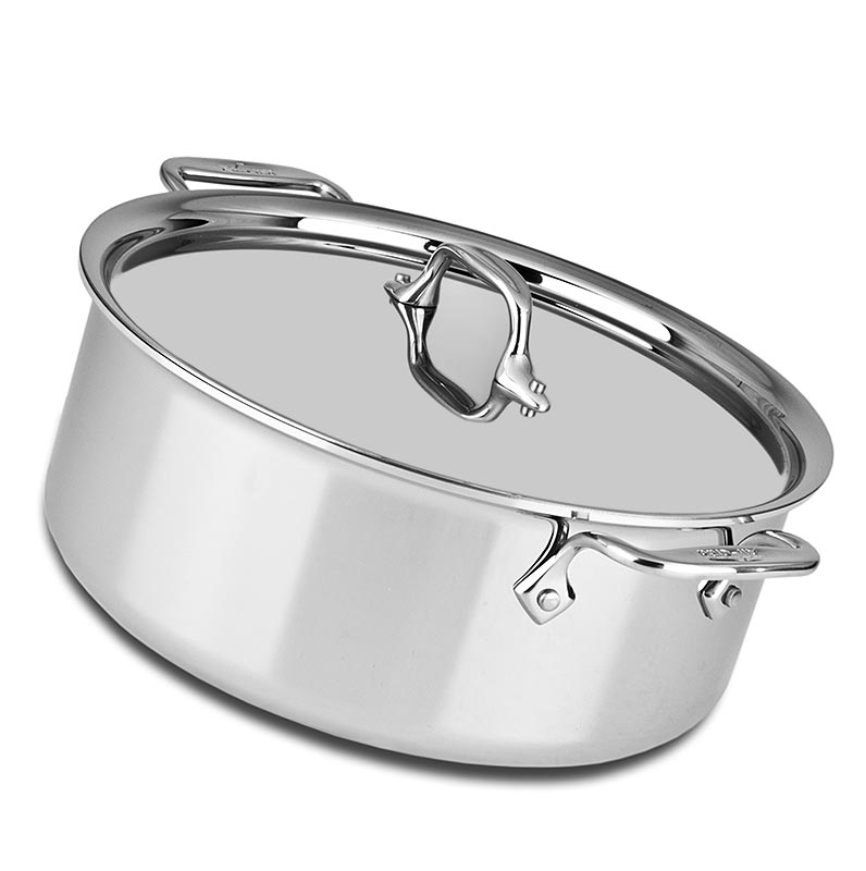 ALL-CLAD - Fleisch- und Gemüsetopf, mit Deckel, Induktion, STAINLESS® (Edelstahl) - 27,0 cm Ø - Karton ALL-CLAD - Fleisch- und Gemüsetopf, mit Deckel, Induktion, STAINLESS® (Edelstahl) - 27,0 cm Ø - Karton
