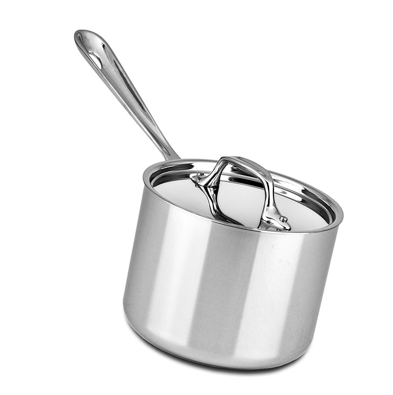 All-Clad Stielkasserolle, mit Deckel - Induktion, Ø 15,2cm, 1,9 L - 1 St - Karton All-Clad Stielkasserolle, mit Deckel - Induktion, Ø 15,2cm, 1,9 L - 1 St - Karton