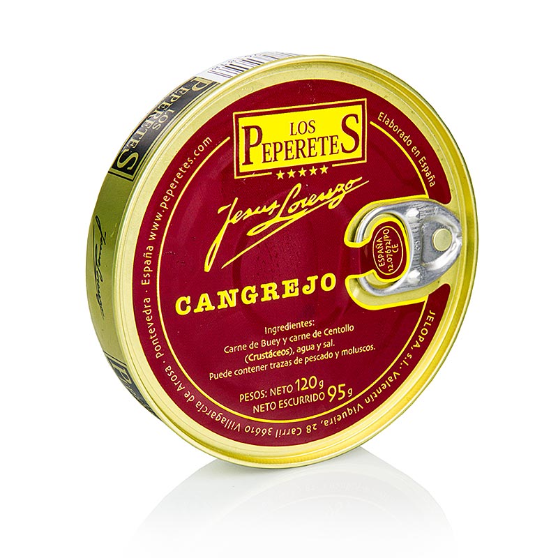Polpa di granchio - Cangrejo Gallegol, Los Peperetes - 120 g - Potere