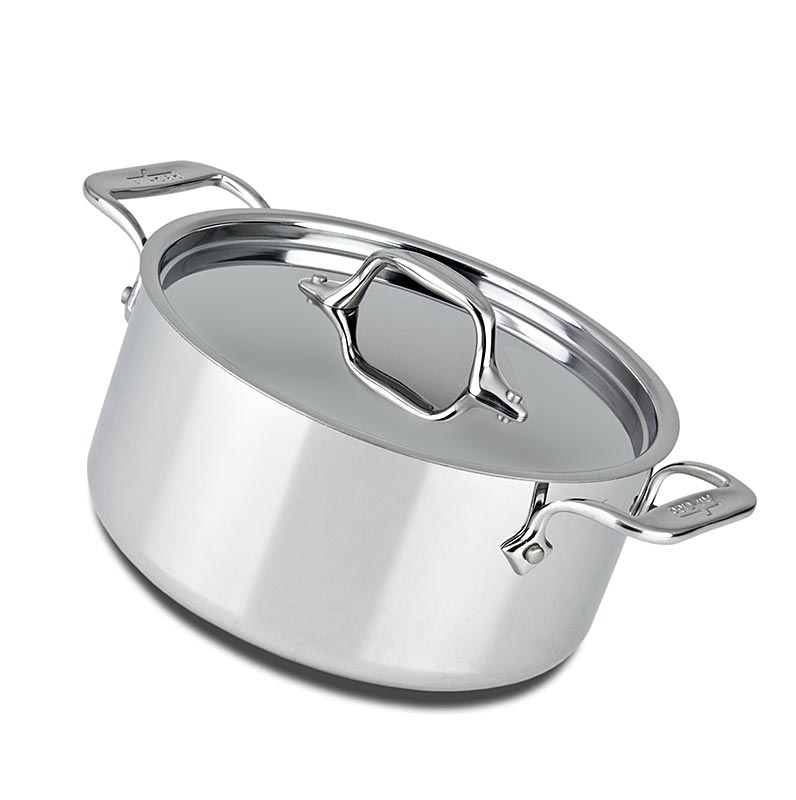ALL-CLAD - Kasserolle mit Deckel, Induktion, STAINLESS® (Edelstahl) - 20,3 cm Ø - Karton ALL-CLAD - Kasserolle mit Deckel, Induktion, STAINLESS® (Edelstahl) - 20,3 cm Ø - Karton