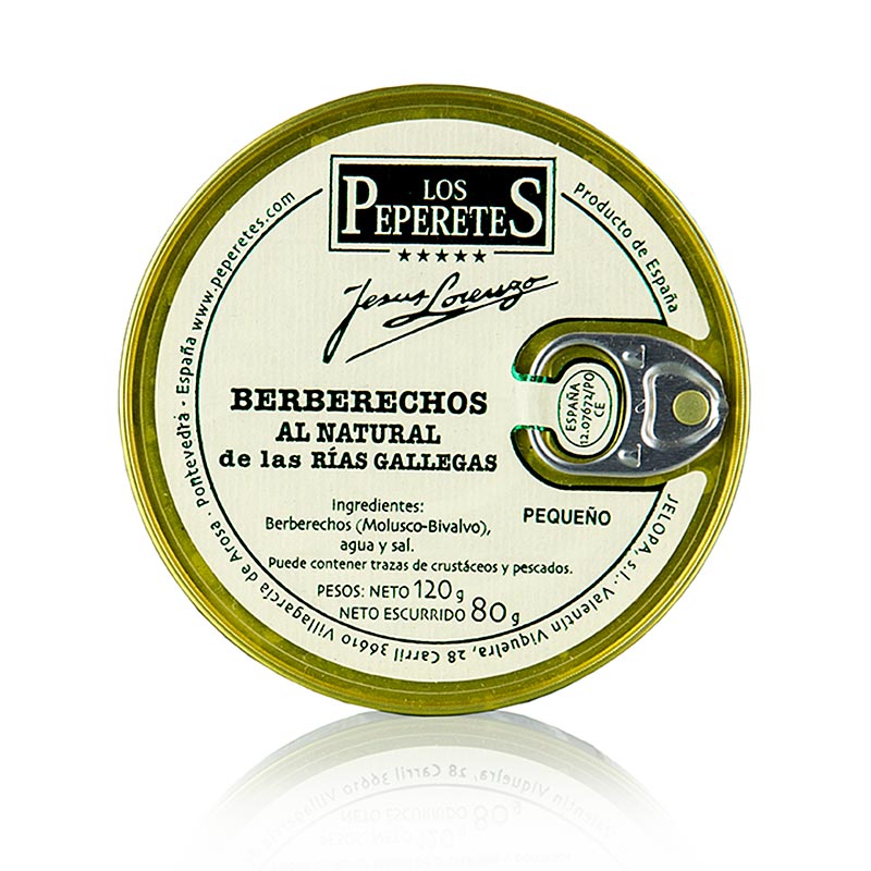 Simpukat 60-70 - Berberecho de Carril, Los Peperetes, Espanja - 120g - voi Simpukat 60-70 - Berberecho de Carril, Los Peperetes, Espanja - 120g - voi