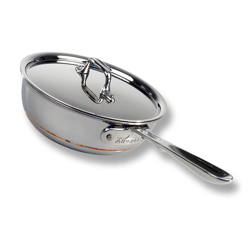 All-Clad Sauteuse, mit Kupferkern & Deckel - Induktion, Ø 20,3cm, 1,9 L - 1 St - Karton All-Clad Sauteuse, mit Kupferkern & Deckel - Induktion, Ø 20,3cm, 1,9 L - 1 St - Karton