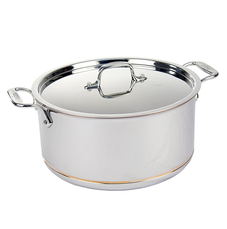ALL-CLAD - Fleisch- und Gemüsetopf mit Deckel, Kupferkern, 7,6 l, 27,0 cm Ø, Copper-Core® - 7,6 l / 27,0 cm Ø - Karton ALL-CLAD - Fleisch- und Gemüsetopf mit Deckel, Kupferkern, 7,6 l, 27,0 cm Ø, Copper-Core® - 7,6 l / 27,0 cm Ø - Karton