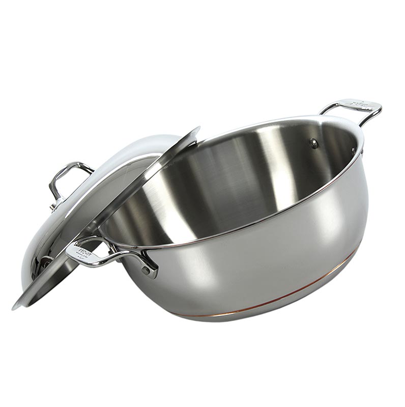 All-Clad Holländischer Topf, mit Kupferkern & Deckel - Induktion, Ø 27cm, 5,2 L - 1 St - Karton All-Clad Holländischer Topf, mit Kupferkern & Deckel - Induktion, Ø 27cm, 5,2 L - 1 St - Karton