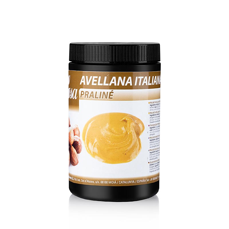 Pasta Sosa - praline de avela, feito de avelas do Piemonte, 50% acucar - 1,2 kg - pode