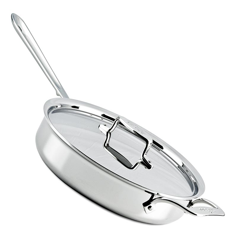 All-Clad Sauteuse-Pfanne, D5 Serie, mit Deckel - Induktion, Ø 26,7cm, 2,8 L - 1 St - Karton All-Clad Sauteuse-Pfanne, D5 Serie, mit Deckel - Induktion, Ø 26,7cm, 2,8 L - 1 St - Karton