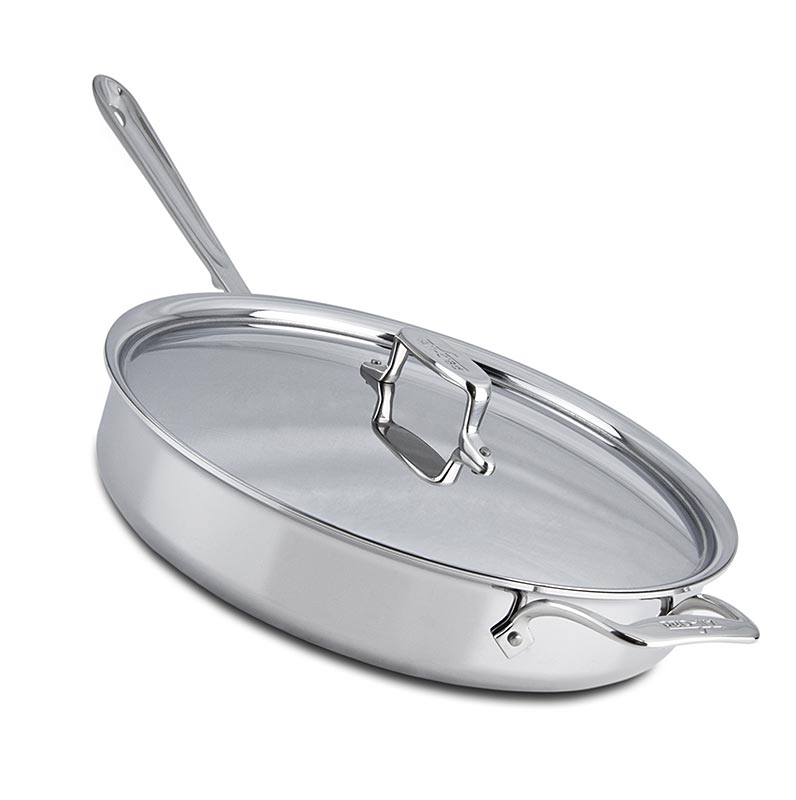 All-Clad Sauteuse-Pfanne, D5 Serie, mit Deckel - Induktion, Ø 32,7cm, 5,7 L - 1 St - Karton All-Clad Sauteuse-Pfanne, D5 Serie, mit Deckel - Induktion, Ø 32,7cm, 5,7 L - 1 St - Karton