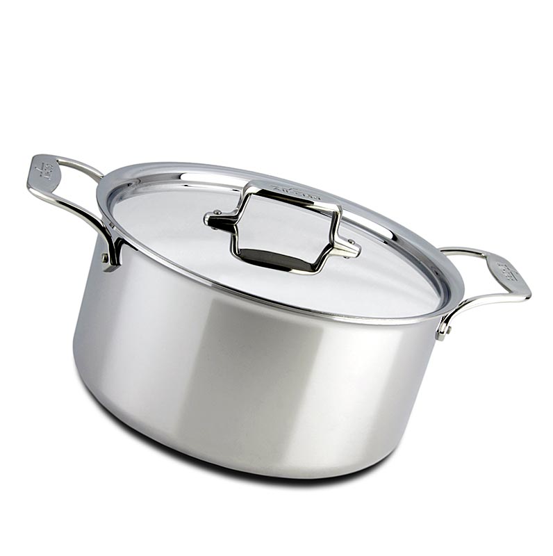 ALL-CLAD - Fleisch- und Gemüsetopf mit Deckel, Induktion, d5 (Edelstahl) - 26,7 cm Ø - Karton ALL-CLAD - Fleisch- und Gemüsetopf mit Deckel, Induktion, d5 (Edelstahl) - 26,7 cm Ø - Karton