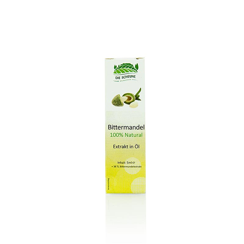 Naturlig bittermandelarom, flytande, The Barn - 5 ml - Flaska