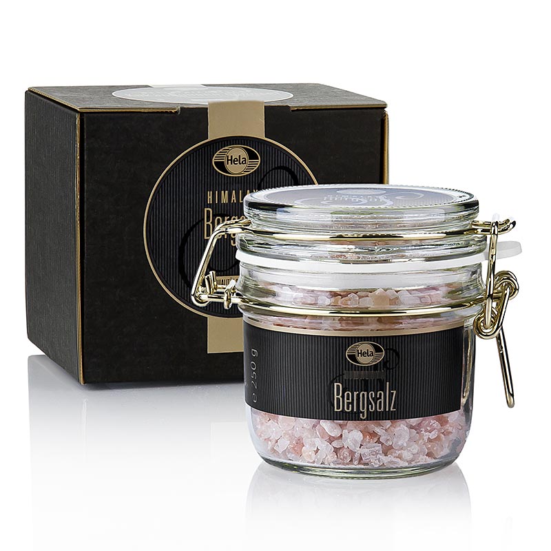 HELA Pakistanisches Kristallsalz - 250 g - Glas HELA Pakistanisches Kristallsalz - 250 g - Glas