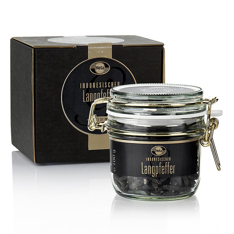 Indonesischer Langpfeffer, Hela - 100 g - Glas Indonesischer Langpfeffer, Hela - 100 g - Glas