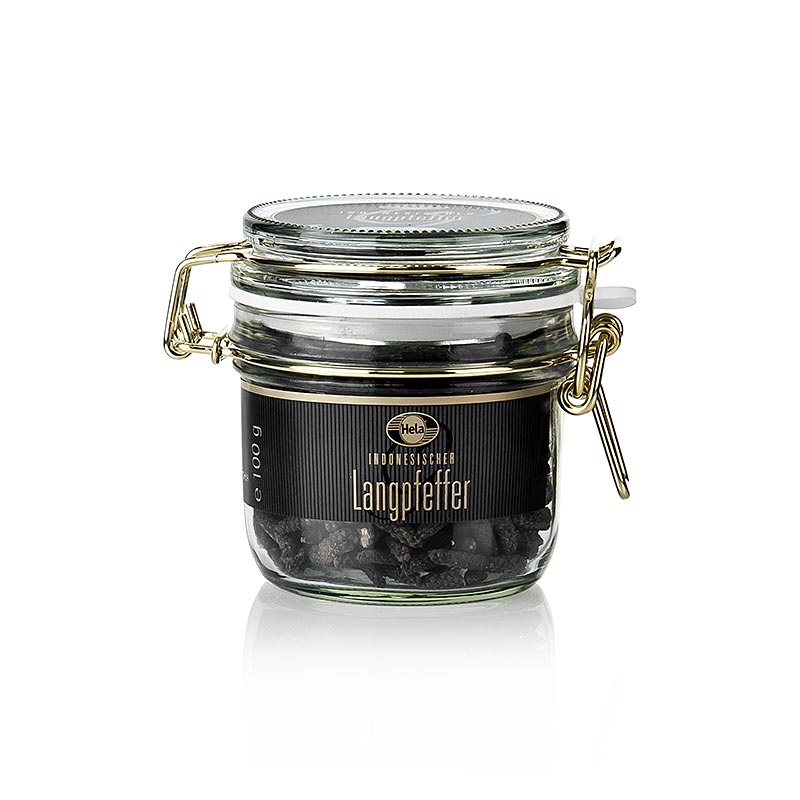 Indonesischer Langpfeffer, Hela - 100 g - Glas Indonesischer Langpfeffer, Hela - 100 g - Glas