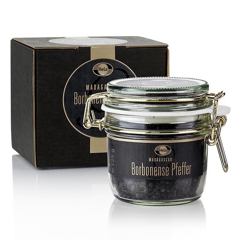 Madagascar Borbonese Pfeffer Voatsiperifery Pfeffer, von Hela - 125 g - Glas Madagascar Borbonese Pfeffer Voatsiperifery Pfeffer, von Hela - 125 g - Glas