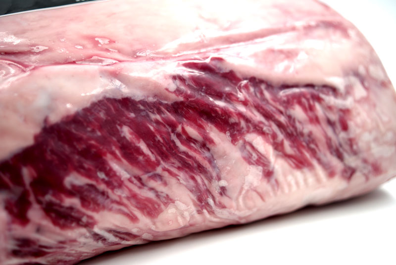Wagyu Entrecote Centercut dari daging sapi Wagyu dari Chili, BMS 6 - 7, Daging Sapi, Daging / Agricola Mollendo SA - kira-kira 3.5 KG / 1 buah - kekosongan