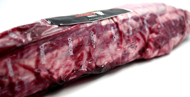 Fillet Wagyu dari Chili BMS 6-7 tanpa rantai, daging sapi, daging / Agricola Mollendo SA - sekitar 2,5kg - kekosongan Fillet Wagyu dari Chili BMS 6-7 tanpa rantai, daging sapi, daging / Agricola Mollendo SA - sekitar 2,5kg - kekosongan