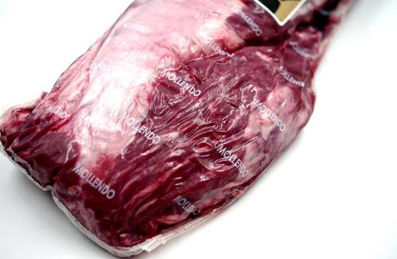 File de carne Wagyu do Chile, BMS 6-7, sem correntes, carne bovina / Agricola Mollendo SA - aproximadamente 2,5 kg - vacuo