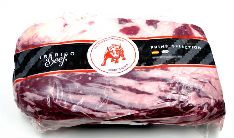 Entrecote stagionato 25 giorni, manzo, carne, Valle de Leon dalla Spagna - circa 5 kg - vuoto