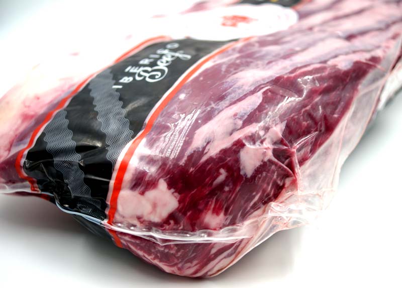 Entrecote stagionato 25 giorni, manzo, carne, Valle de Leon dalla Spagna - circa 5 kg - vuoto