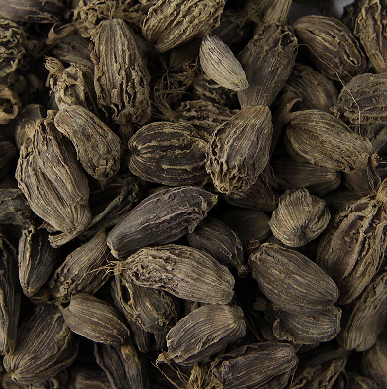 Cardamom, ganze Kapseln, schwarz - 50 g - Beutel