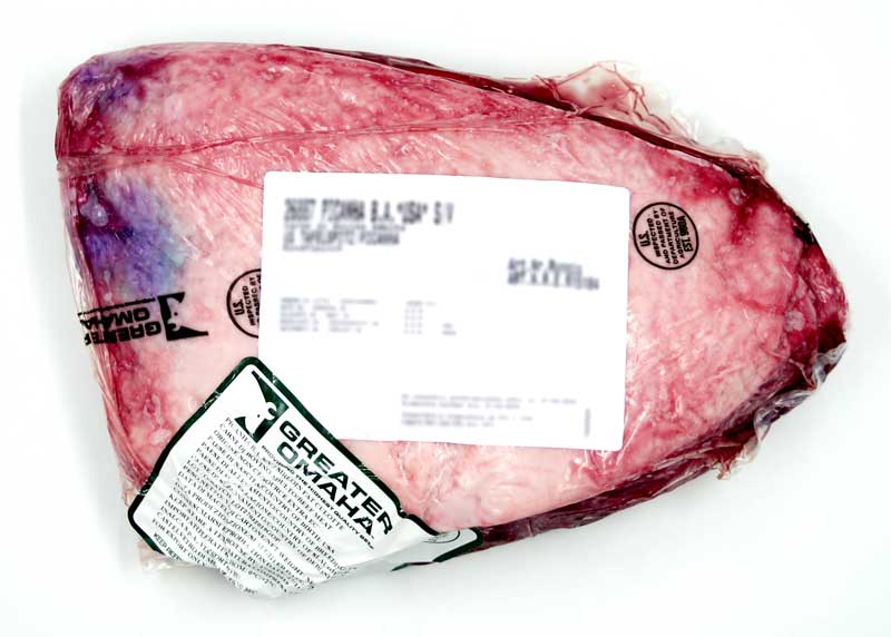 US Prime Beef Tafelspitz, 2 piezas, carne de res, carne, Greater Omaha Packers de Nebraska - aproximadamente 2 kg - vacio