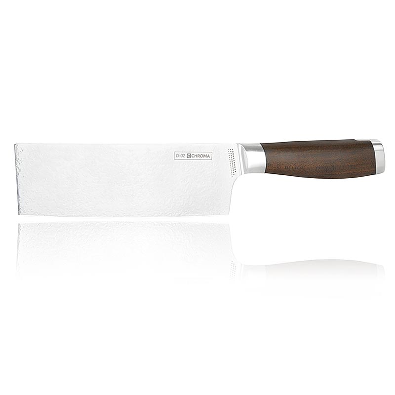 Chroma Dorimu D-02, coltello Nakiri, 17 cm, interamente in damasco - 1 pezzo - scatola Chroma Dorimu D-02, coltello Nakiri, 17 cm, interamente in damasco - 1 pezzo - scatola