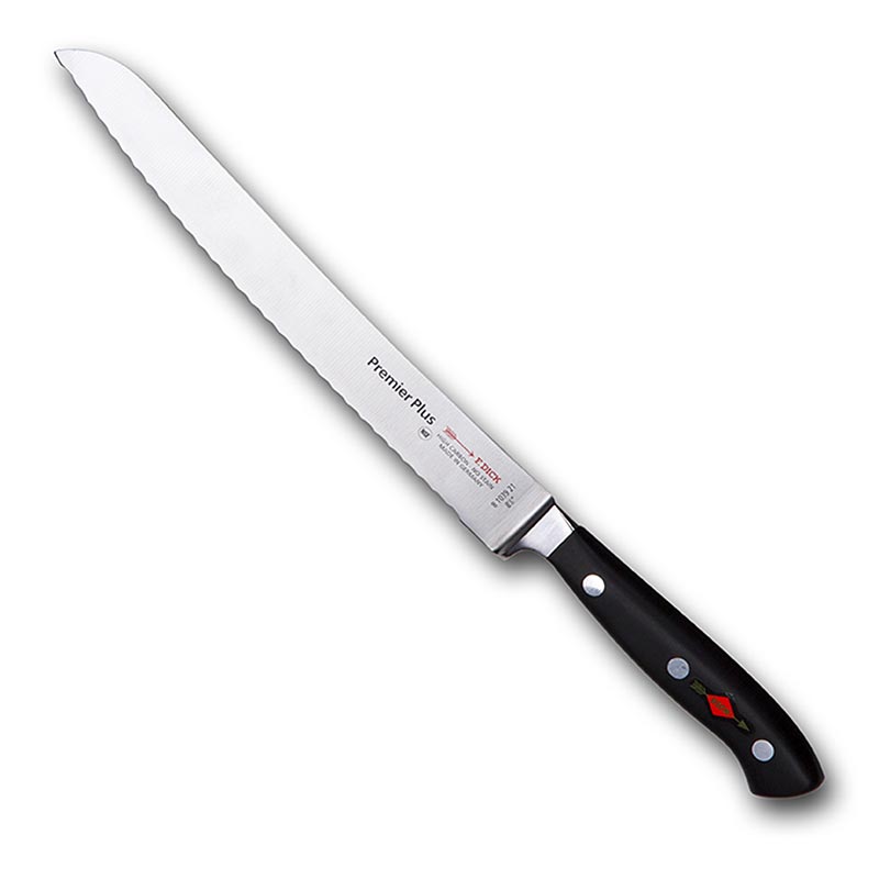 Cuchillo para pan serie Premier Plus con filo dentado, 21cm, GRUESO - 1 pieza - 